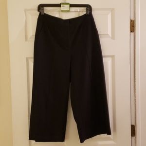 Kate Spade rambling roses stretch twill culotte